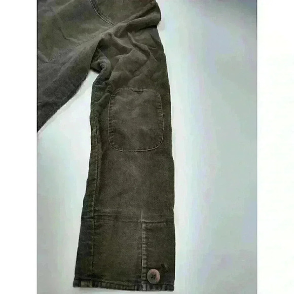 J Jill Womens Jacket XS Brown Elbow Patches Buttons 100% Cotton - Picture 8 of 9